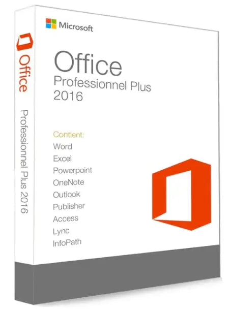 Microsoft Office 2016 Pro Plus - Clé