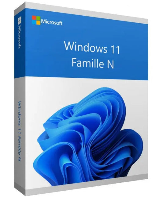 Microsoft Windows 11 Famille N (Home N) - 64 bits K Software Informatique