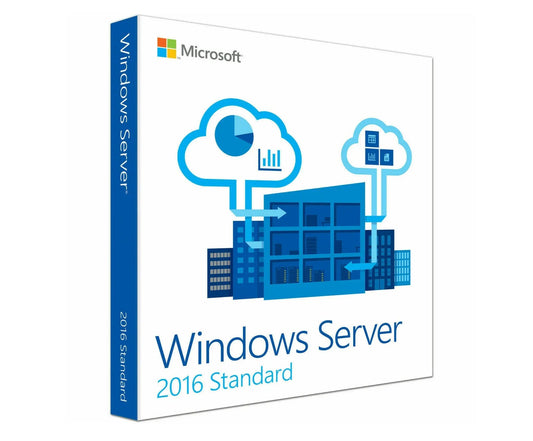 Microsoft Windows Server 2016 Standard 1 PC Clé d'activation K-Software Informatique