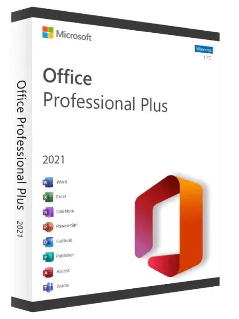 Office 2021 Professionnel Plus - Clé